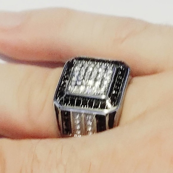 New stainless steel cz ring size 12 - Picture 6 of 6